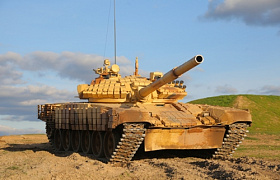 Modernization tank T-72BME  